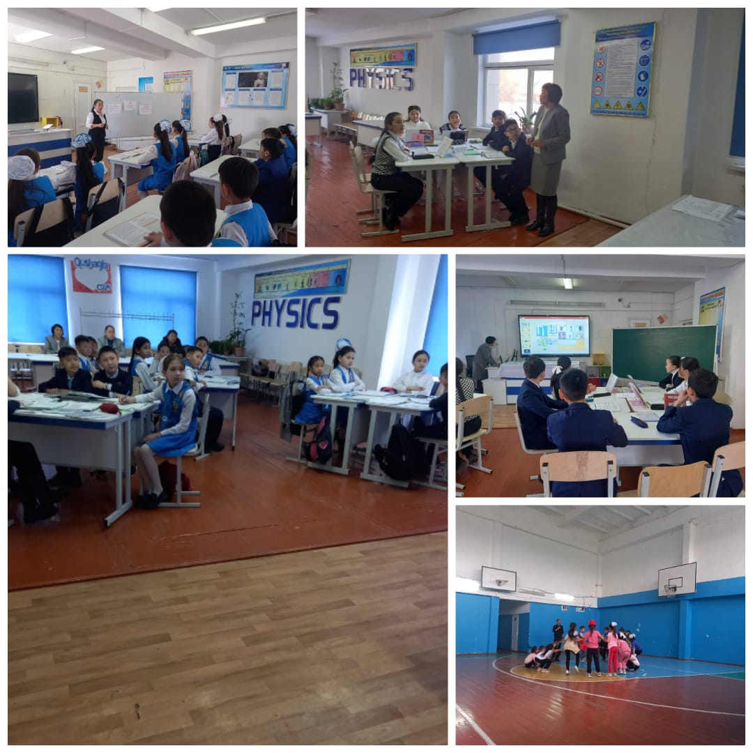 2022-2023 оқу жылының оқу-тәрбие жоспарына сәйкес мұғалімдердің мамыр айындағы өткізген ашық сабақтарына қатысу