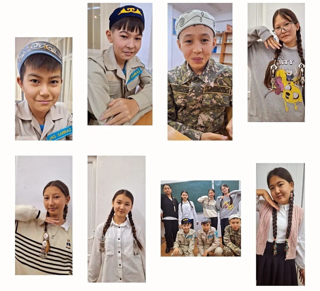 "Біртұтас тәрбие бағдарламасын" іске асыру мақсатында 5-10 сынып қыздары арасында "Бұрымды қыз" акциясы ұйымдастырылып өткізілуде