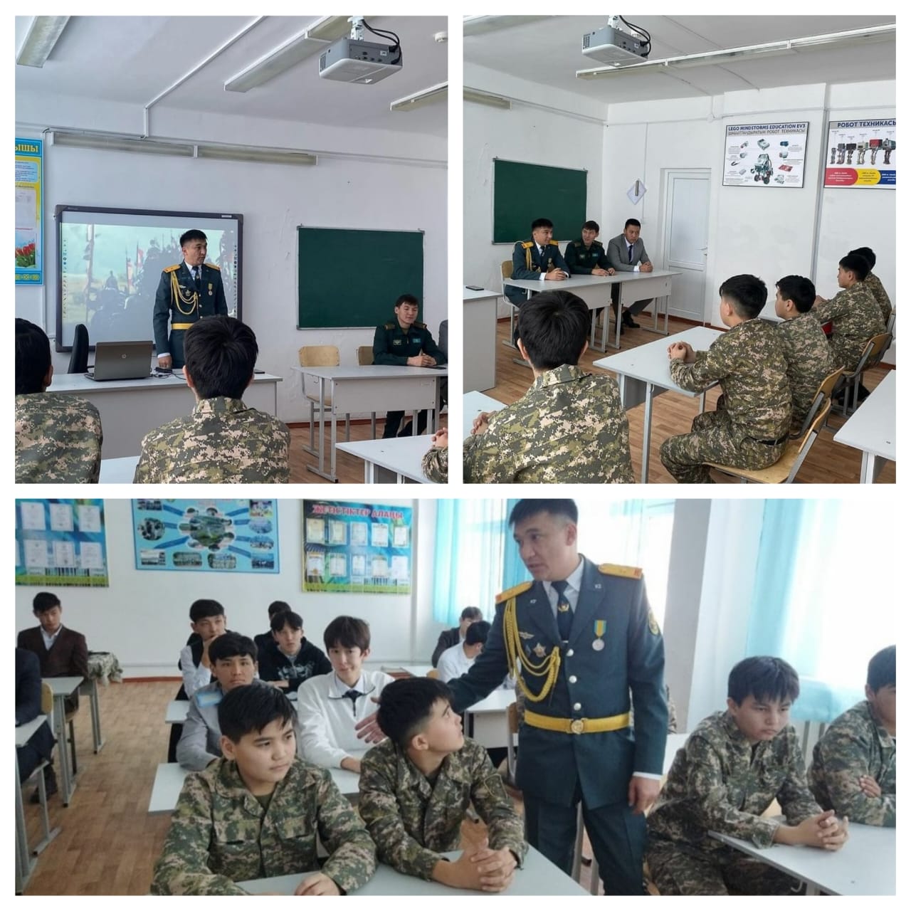 Ата-аналар мектебі  жобасы аясында: «Әкеңнің төріне сенбе, еткен еңбегіне сен» тақырыбында 2024 жылдың 18 қаңтар күні 5-11 сынып ұлдары арасында жиналыс өткізілді.