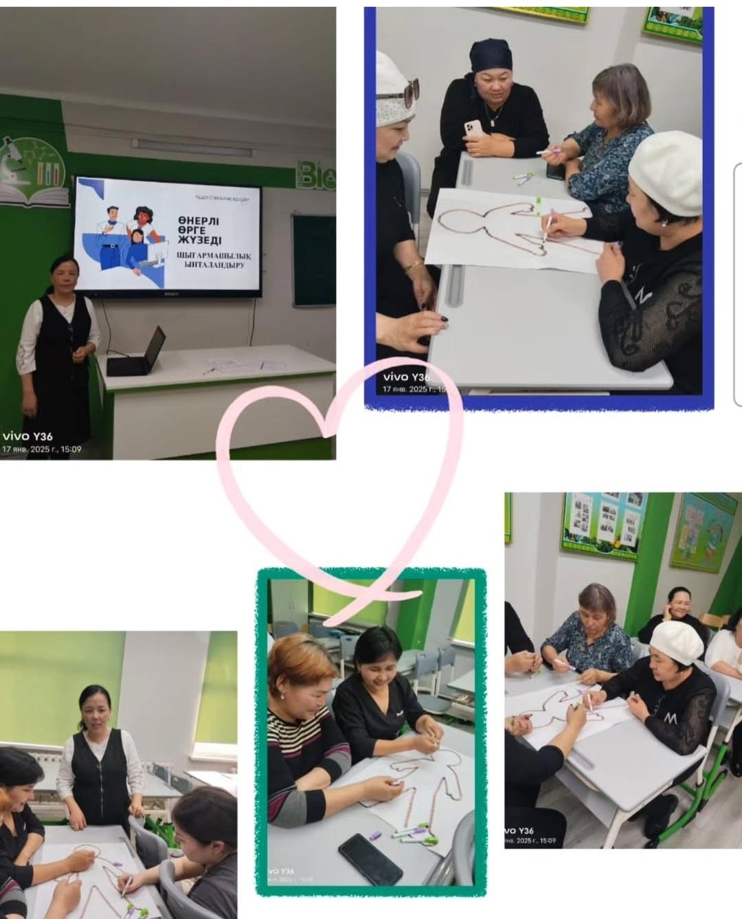 Ата - аналарды педагогикалық қолдау орталығында 10-11 сынып ата-аналарымен «Шығармашылықты ынталандыру»