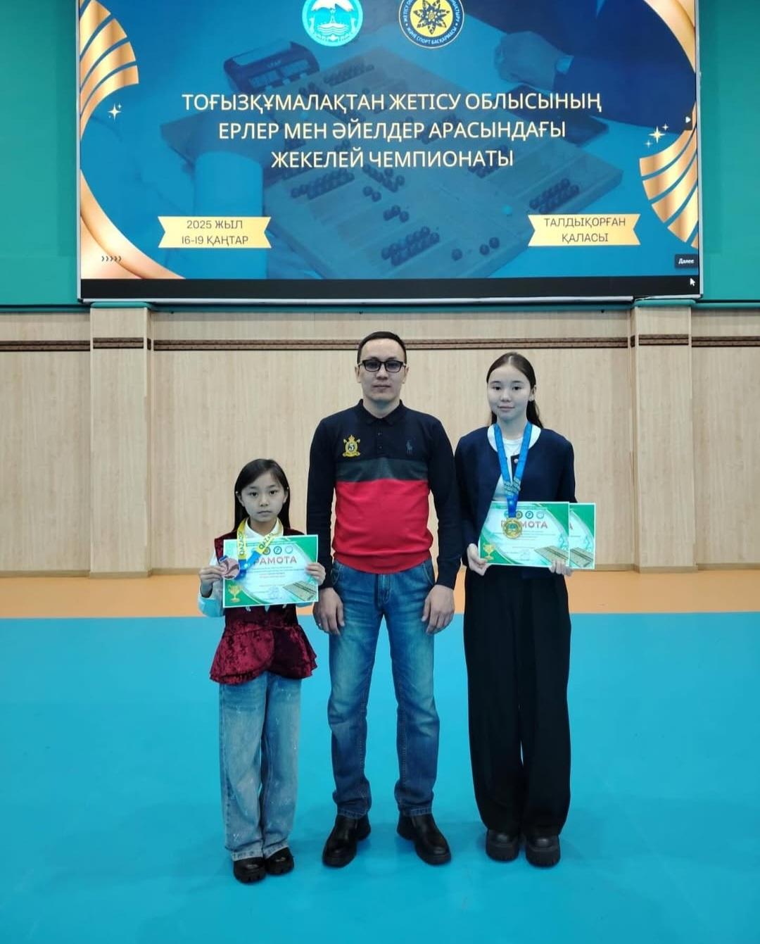 Тоғызқұмалақтан Жетісу облысының ерлер мен әйелдер арасындағы чемпионаты