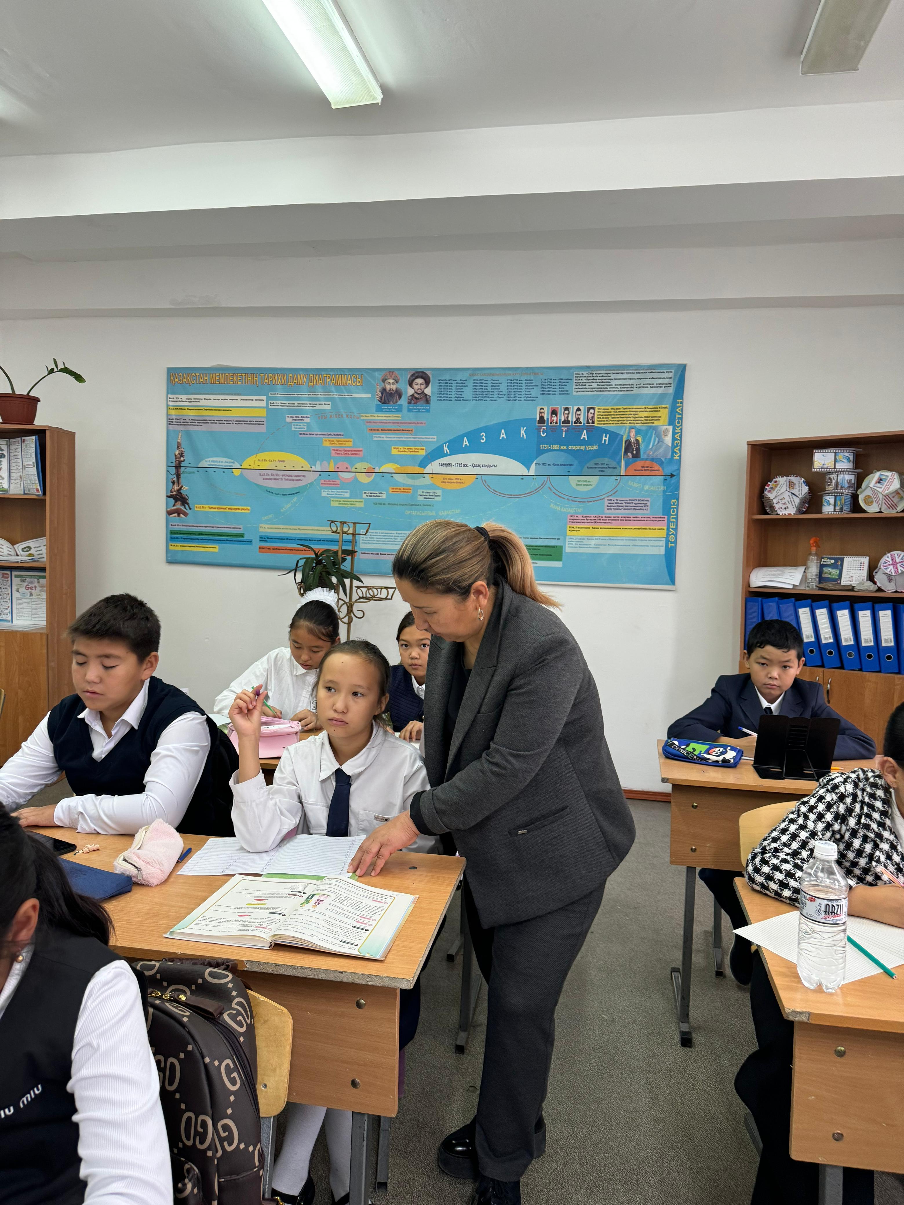 «Маған 5 сыныпта оқыған ұнайды ма?» шығарма. Бесінші  сынып оқушыларының орта буынға бейімделуін бақылау