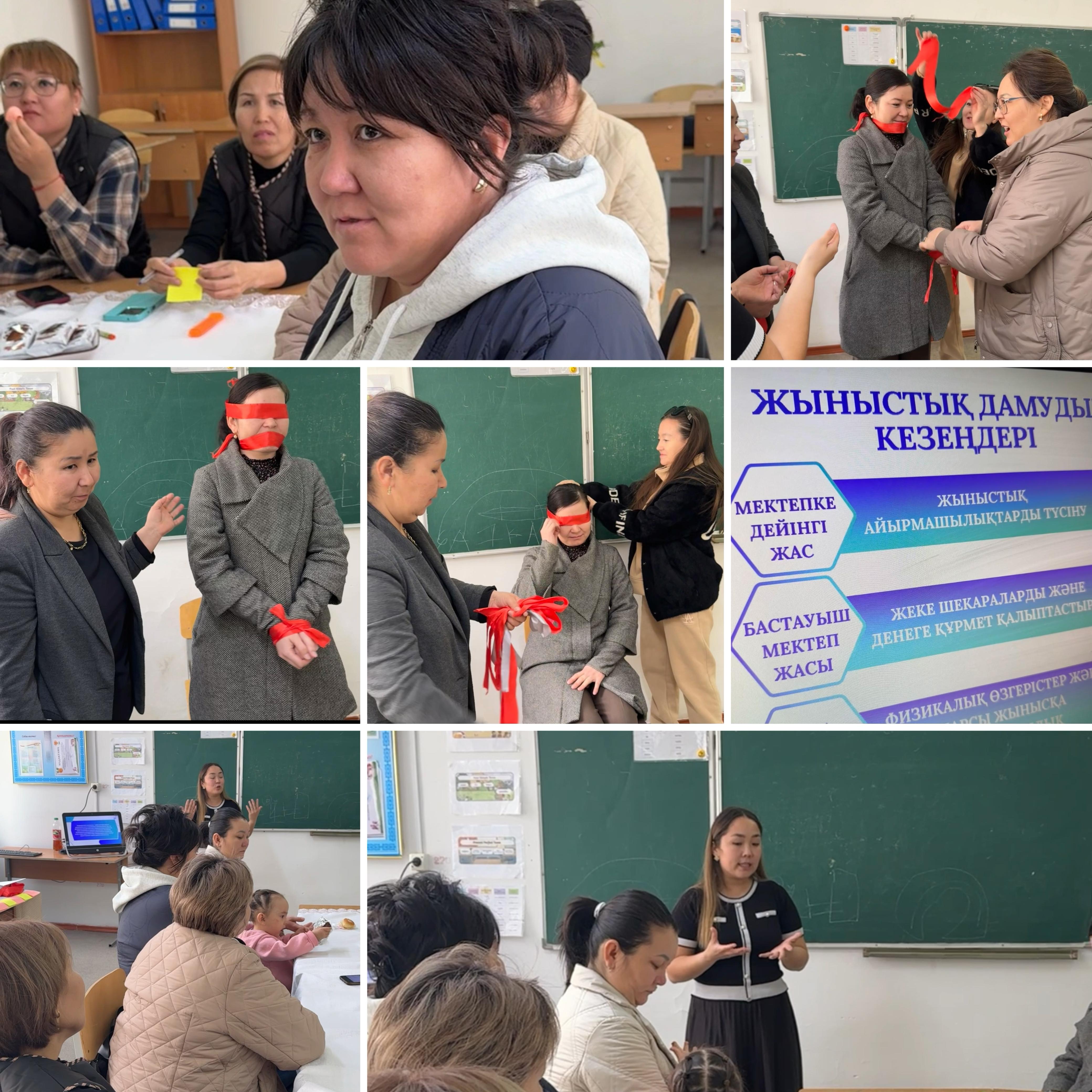 «Жасөспірімдердің аутодеструктивті мінез-құлқының алдын алу және репродуктивті денсаулығын сақтаудағы ата-ананың рөлі» тақырыбында ата-аналарға семинар-тренинг