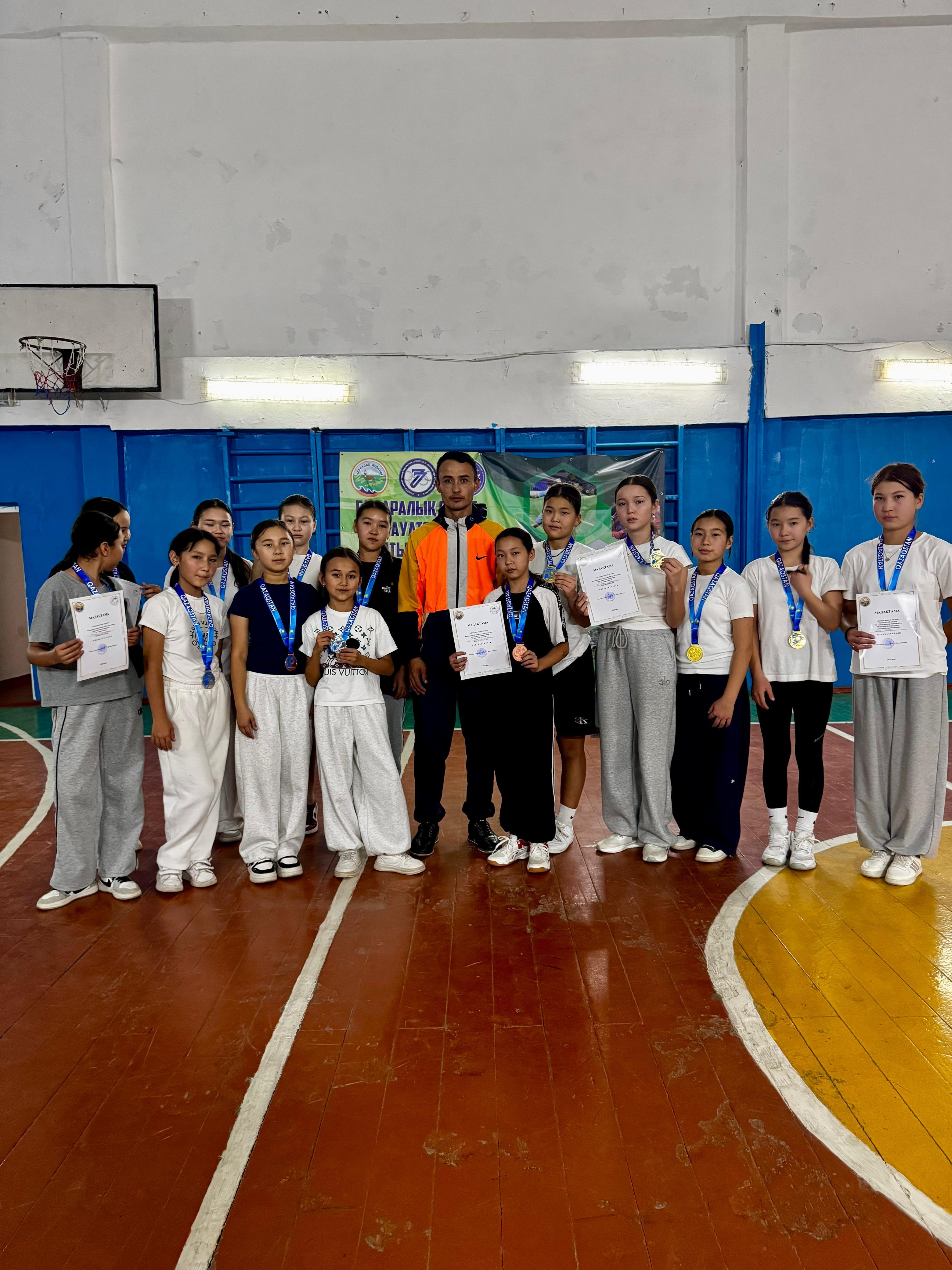 "Ұлттық мектеп лигасы" аясында баскетболдан жарыс